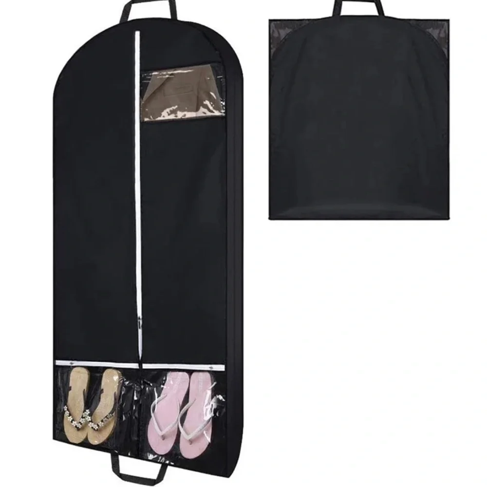 🆕 Travel Garment Bag with Accessories Zipper Pocket